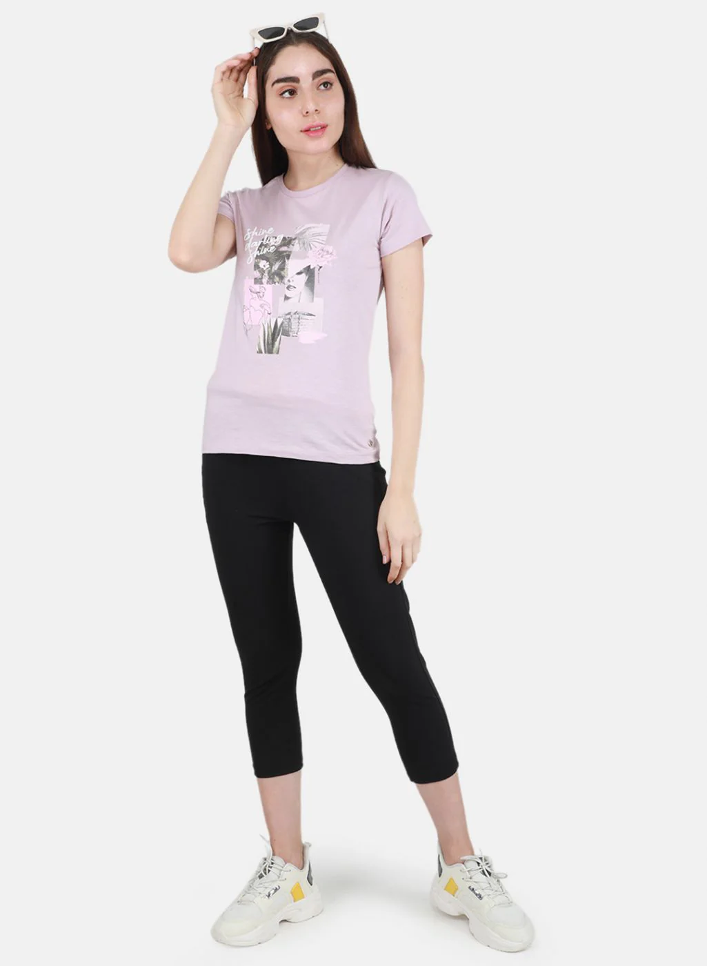 Women Purple Printed Top - Image 4